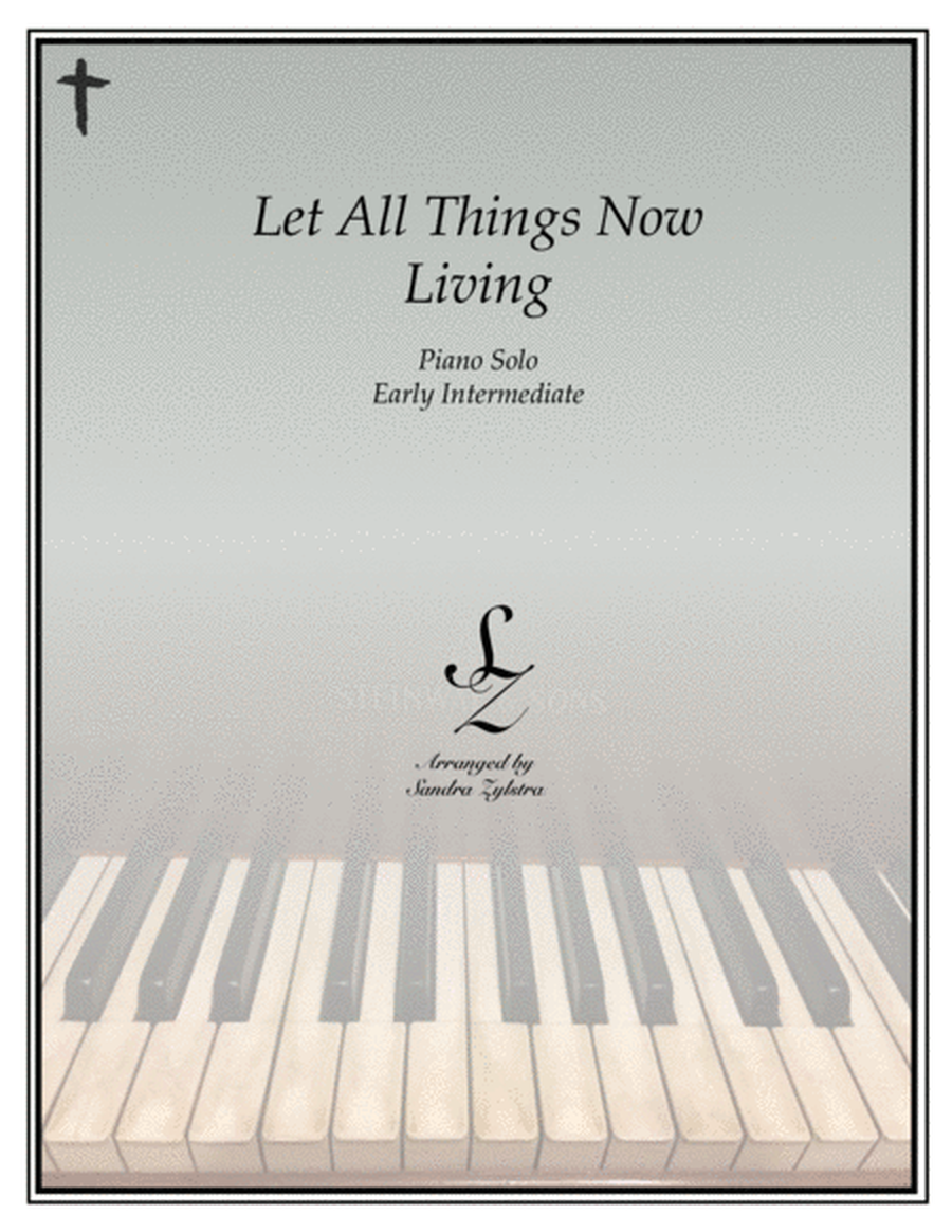 Let All Things Now Living (early intermediate piano solo) image number null