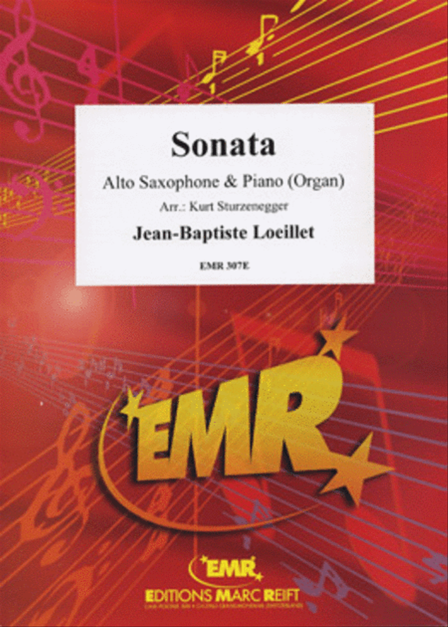 Sonata Alto Saxophone scores gallery preview page 1