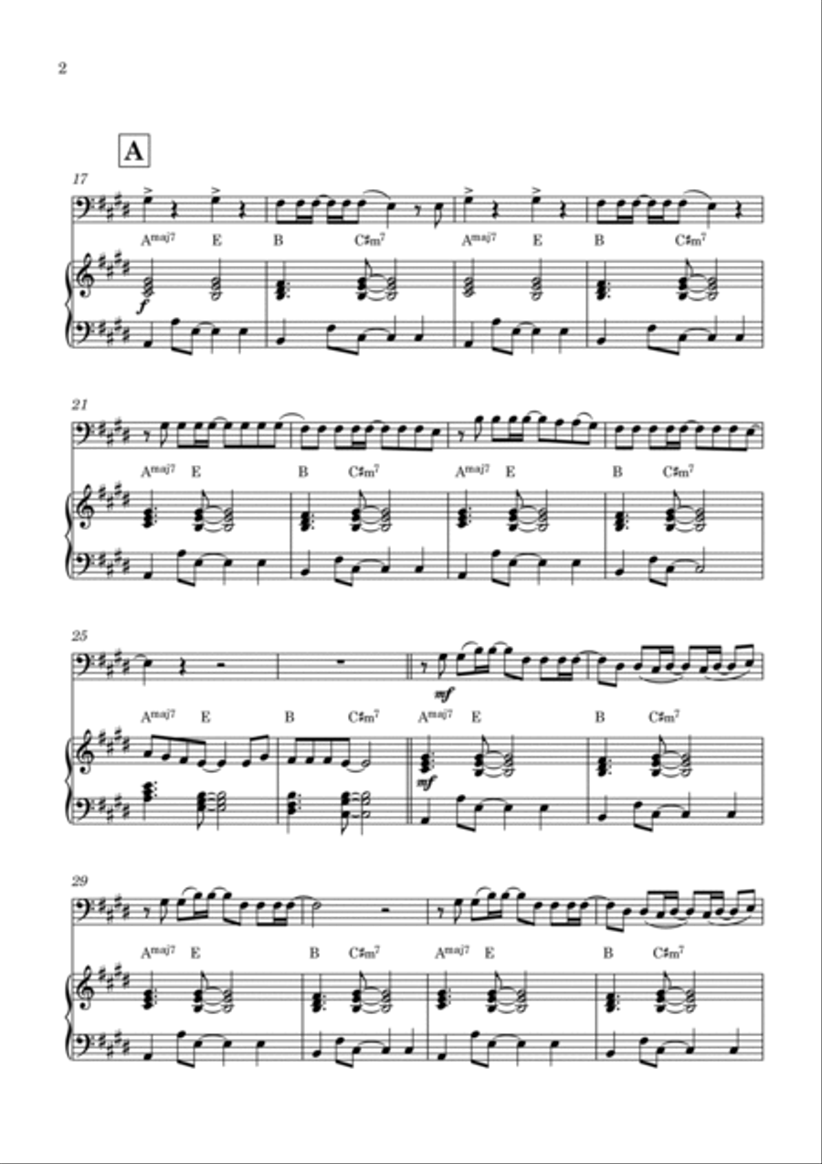 Anti-hero Piano scores gallery preview page 2