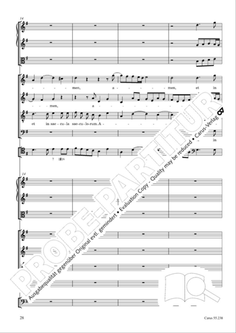 Nisi Dominus Nisi Dominus SSATB scores gallery preview page 29