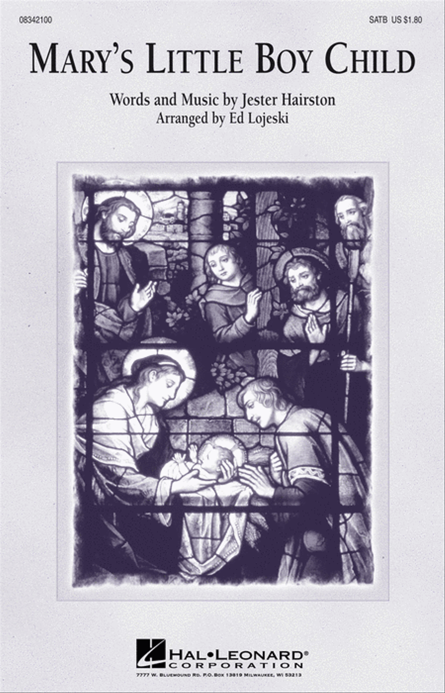 Mary's Little Boy Child Mary's Little Boy Child Choir scores gallery preview page 1