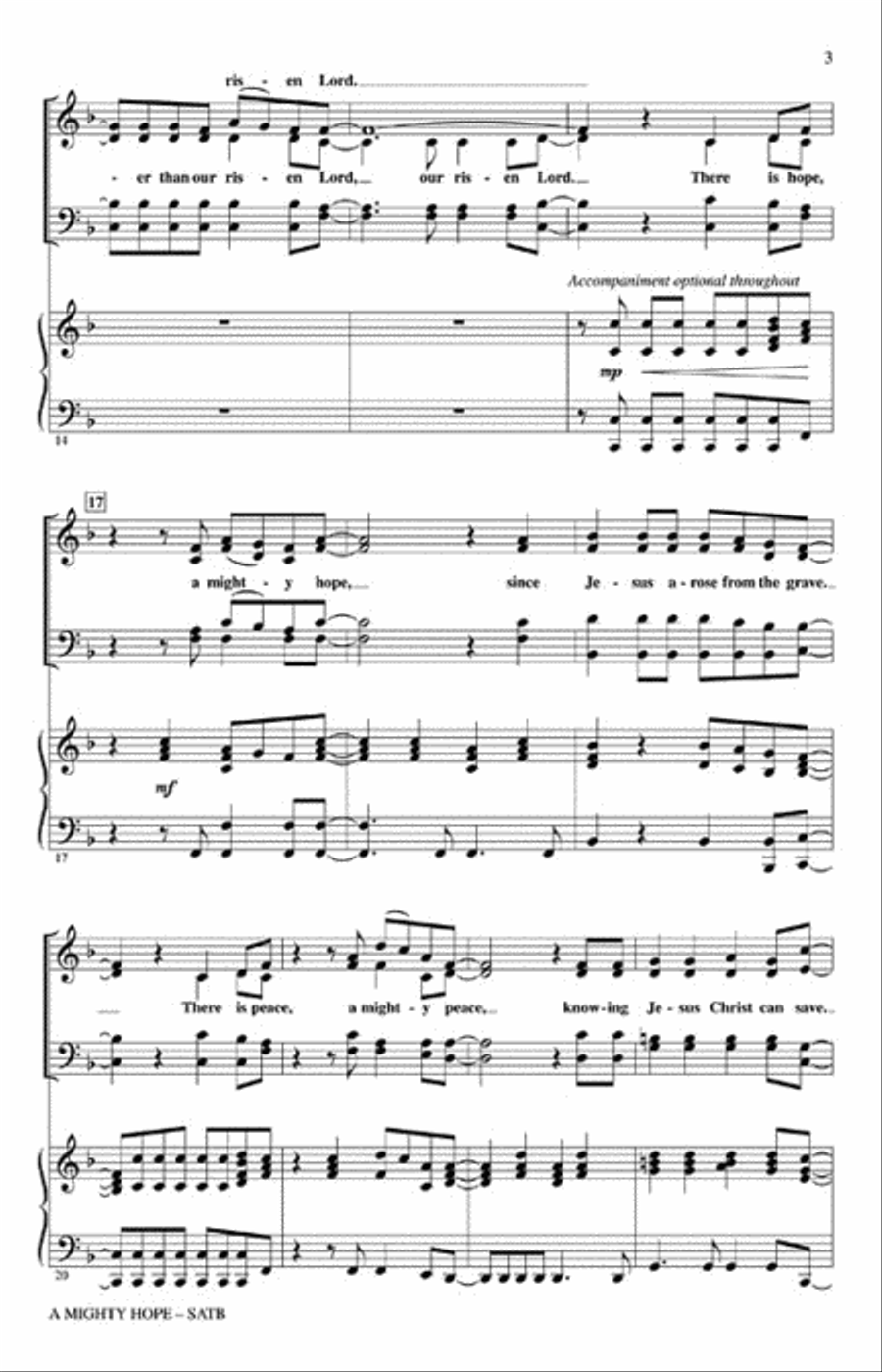 A Mighty Hope 4-Part scores gallery preview page 3