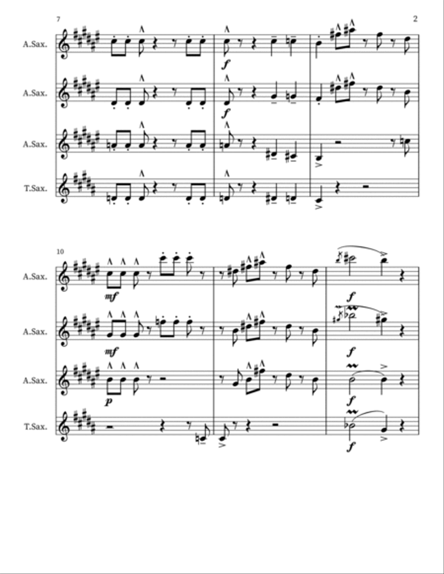 Mii Channel Theme Small Ensemble scores gallery preview page 2