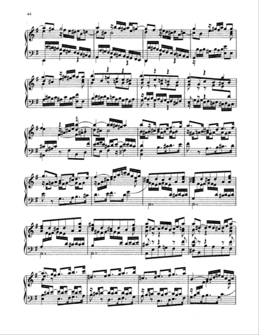 Bach: Six Organ Preludes and Fugues (Arr. Franz Liszt) Organ scores gallery preview page 3