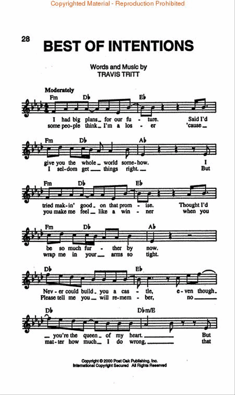 Country Hits - 2nd Edition Piano, Vocal, Guitar scores gallery preview page 3