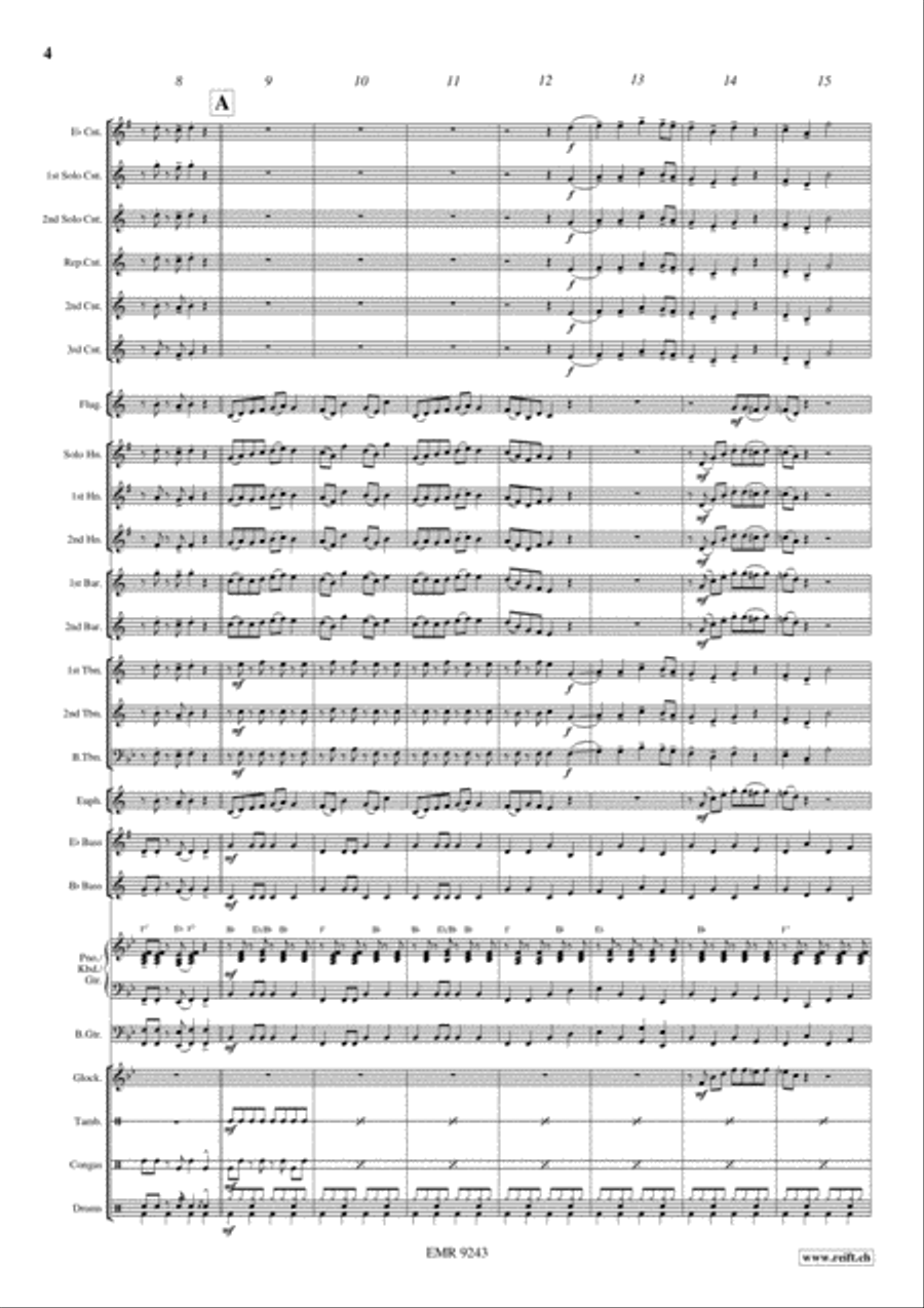 Music For Fun Brass Band scores gallery preview page 5
