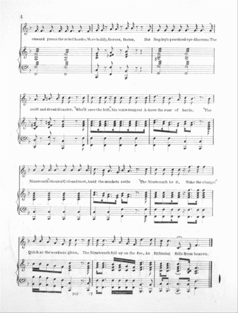 Who'll Save the Left. A Battle Scene Voice scores gallery preview page 4