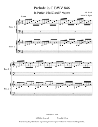 Prelude in C BWV 846
