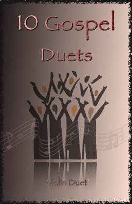 Book cover for 10 Gospel Duets for Violin