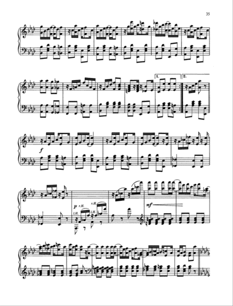 Maple Leaf Rag Piano Solo scores gallery preview page 2