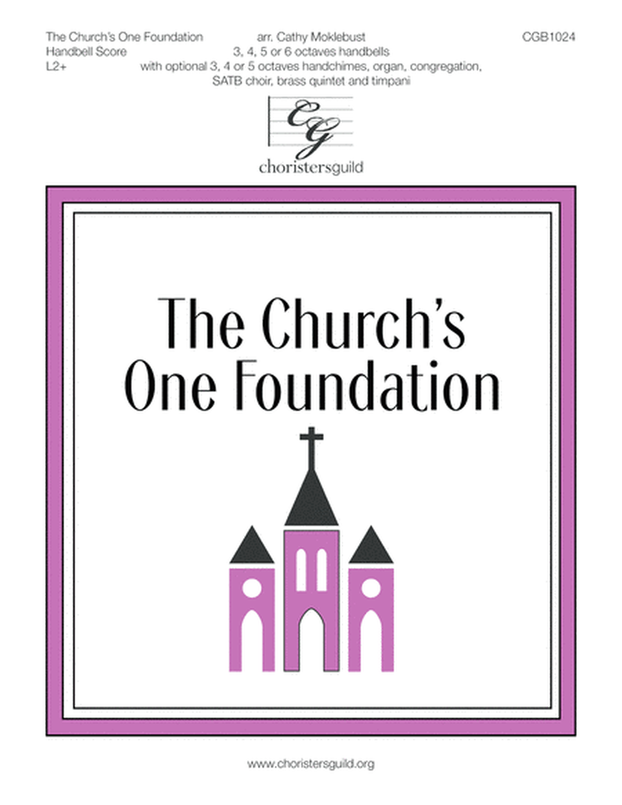 The Church's One Foundation - Handbell Score image number null