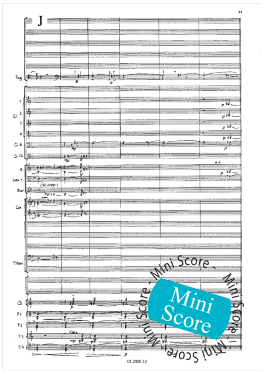 Aratoro I Aratoro I Concert Band scores gallery preview page 53