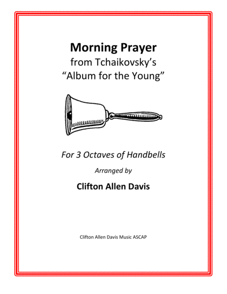Morning Prayer (Tchaikovsky, arranged for 3 octaves of handbells) image number null