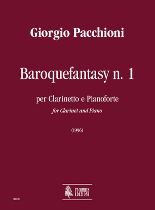 Baroquefantasy No. 1 for Clarinet and Piano (1996)