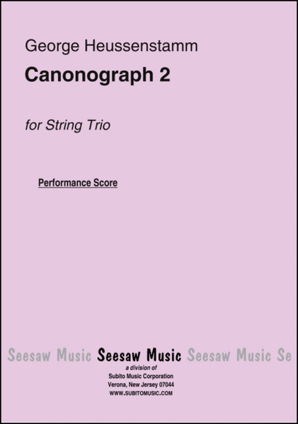 Canonograph 2