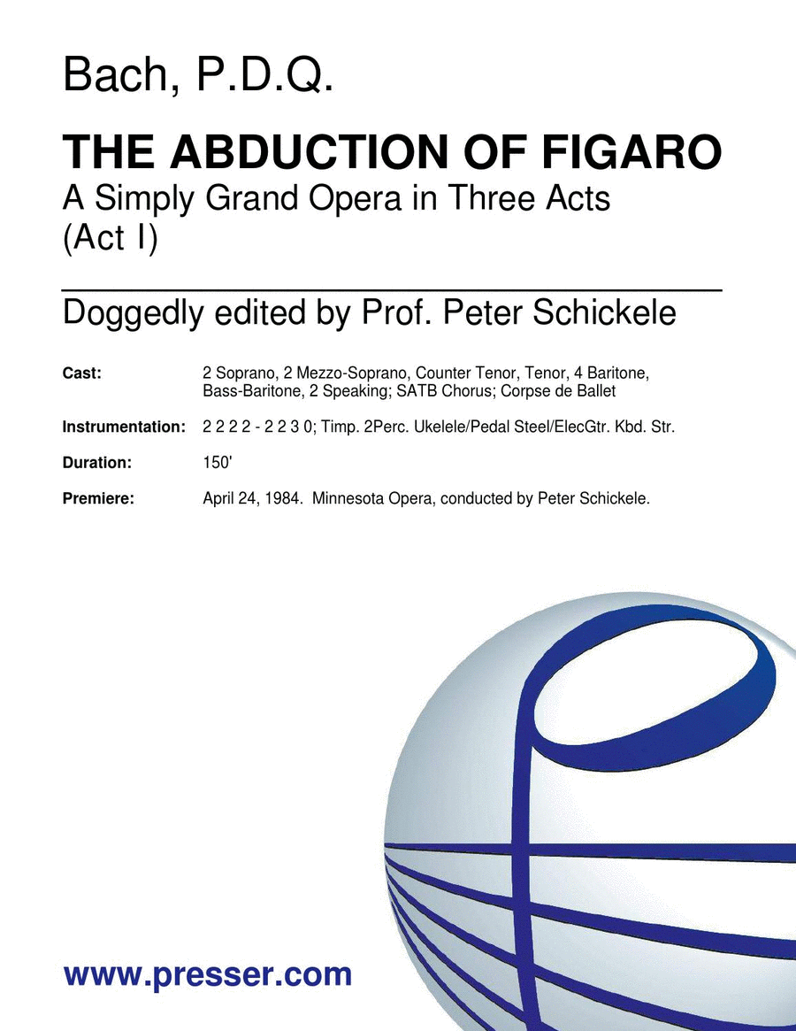 The Abduction of Figaro The Abduction of Figaro Full Orchestra scores gallery preview page 1