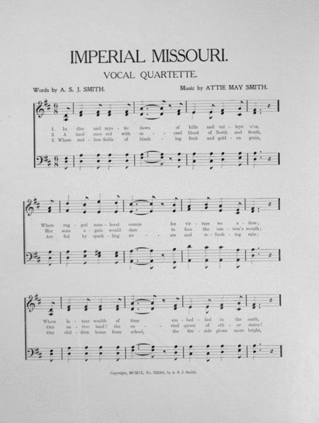 Imperial Missouri. Vocal Quartette