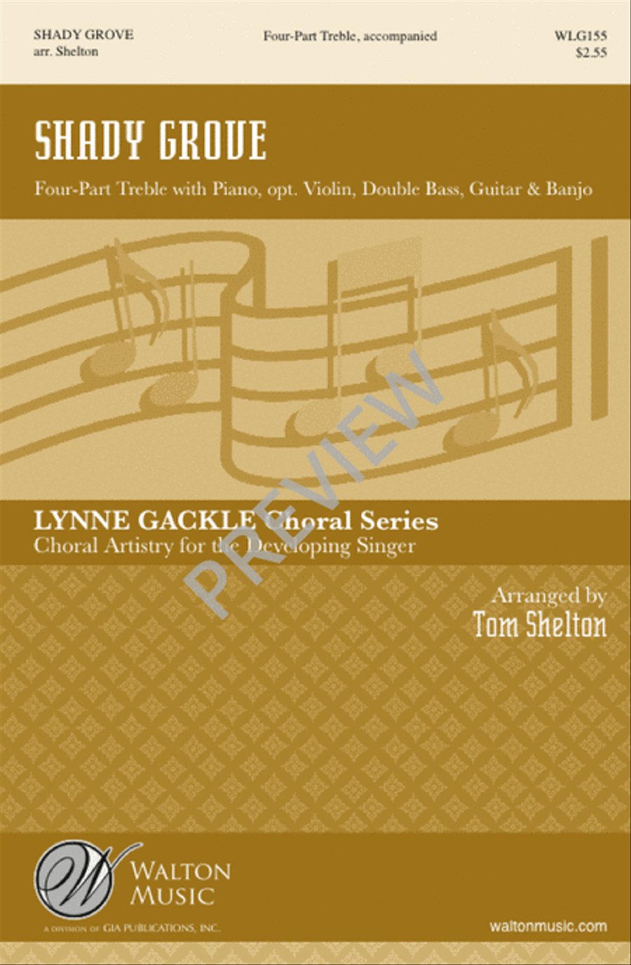 Shady Grove (Vocal Score) SSA scores gallery preview page 2
