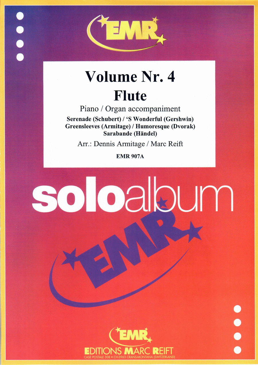 Solo Album Volume 04 Flute Solo scores gallery preview page 1