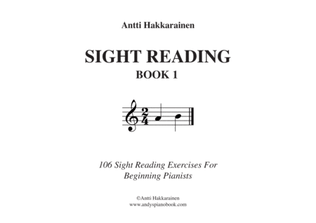 Book cover for Sight Reading - Piano