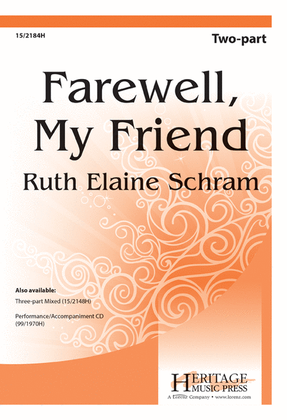 Book cover for Farewell, My Friend