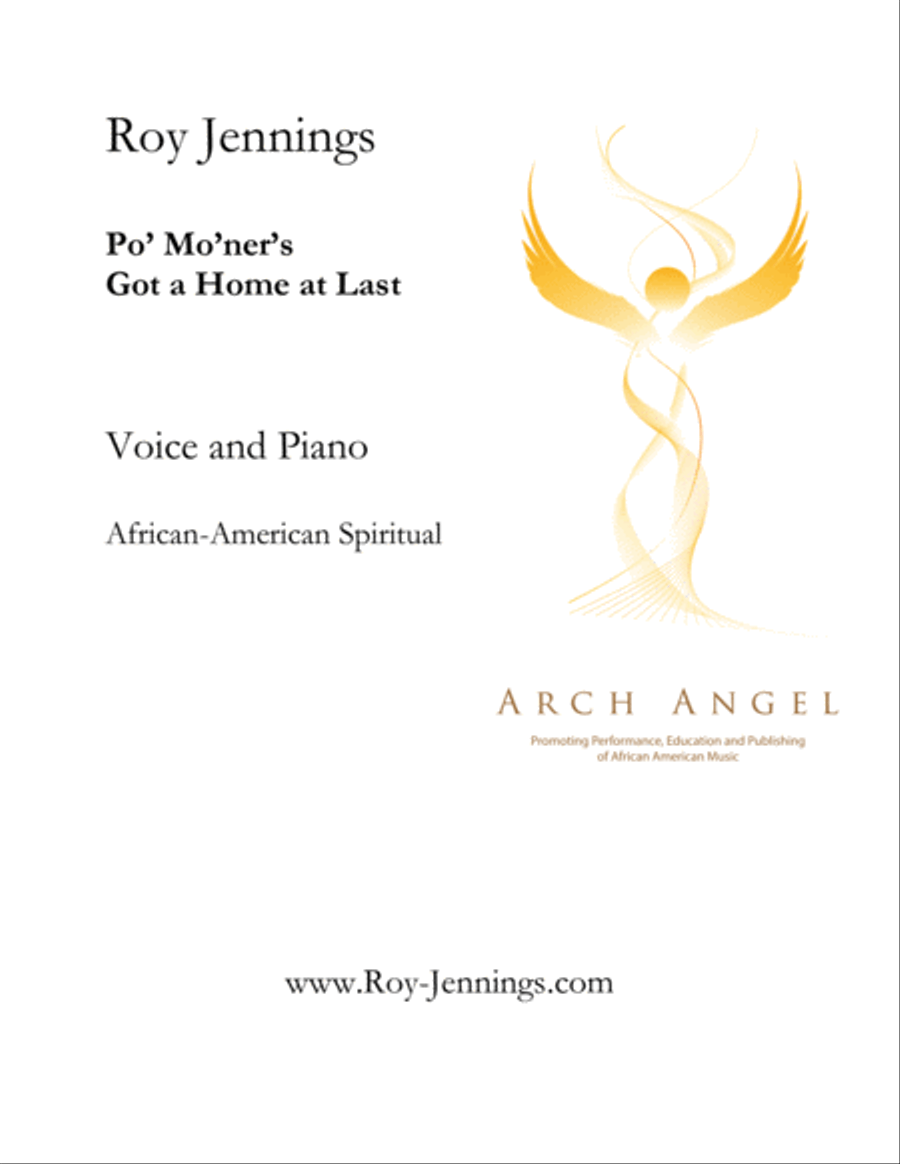 Po Moner's Got a Home at Last Bass Voice scores gallery preview page 1