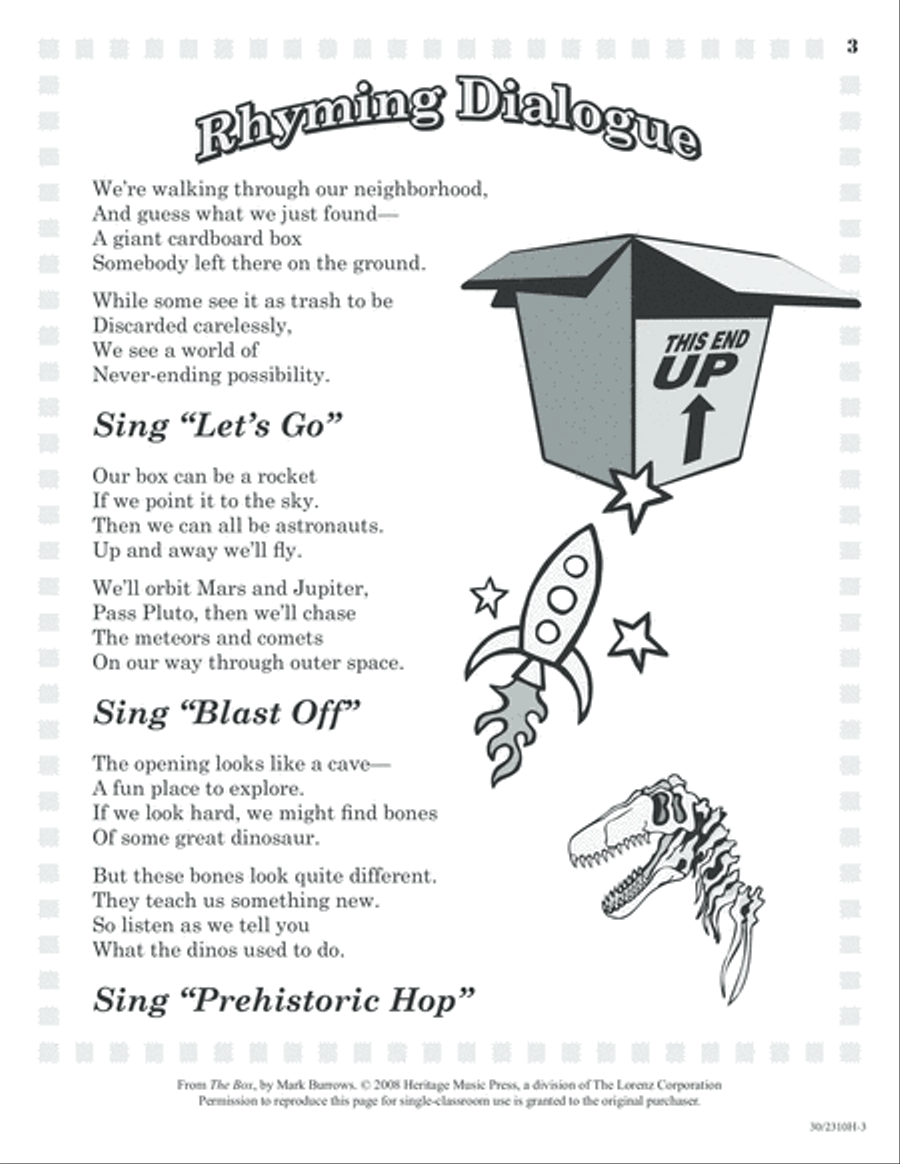 The Box The Box Unison Choir scores gallery preview page 4