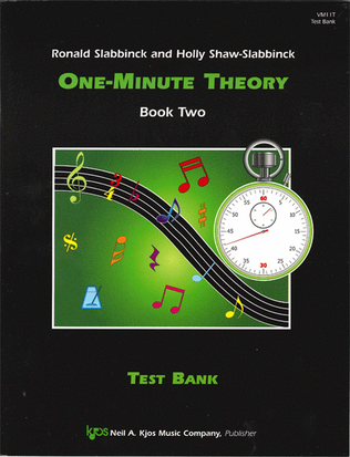 Book cover for One-Minute Theory, Book 2 - Test Bank