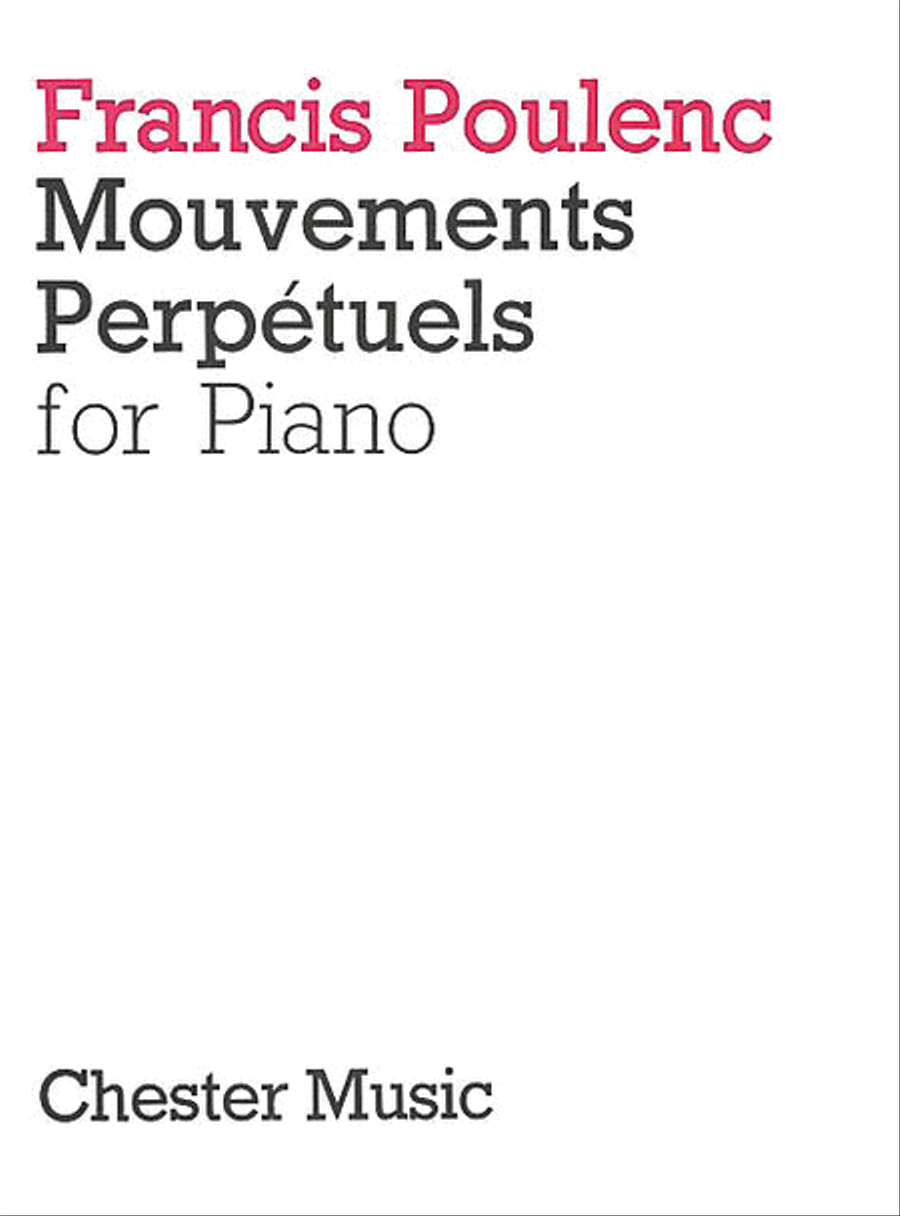 Mouvements Perpetuels Mouvements Perpetuels Piano Solo scores gallery preview page 1
