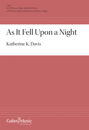 Book cover for As it Fell Upon a Night