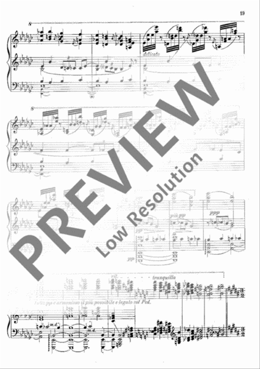 L'Oiseau de feu - The Firebird Piano Solo scores gallery preview page 20