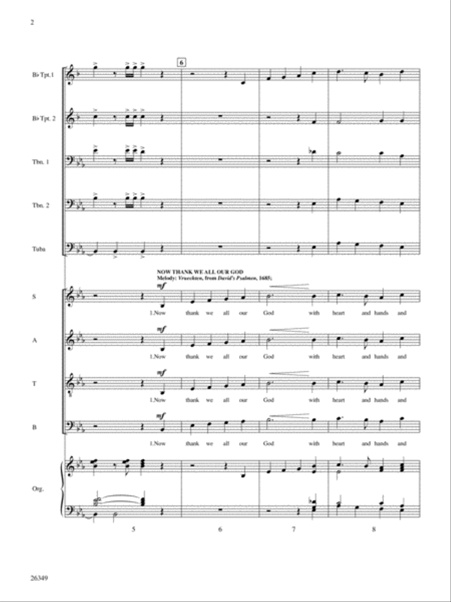 Thanksgiving Festival Thanksgiving Festival Choir scores gallery preview page 3