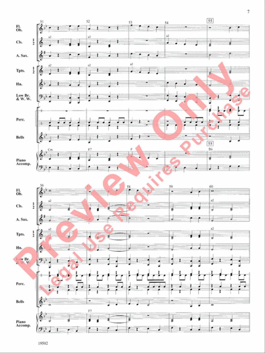 Mary Ann Concert Band scores gallery preview page 8