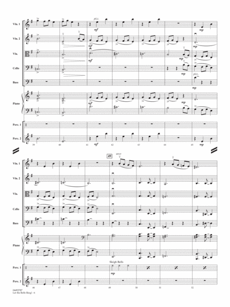 Let The Bells Ring! - Conductor Score (Full Score)