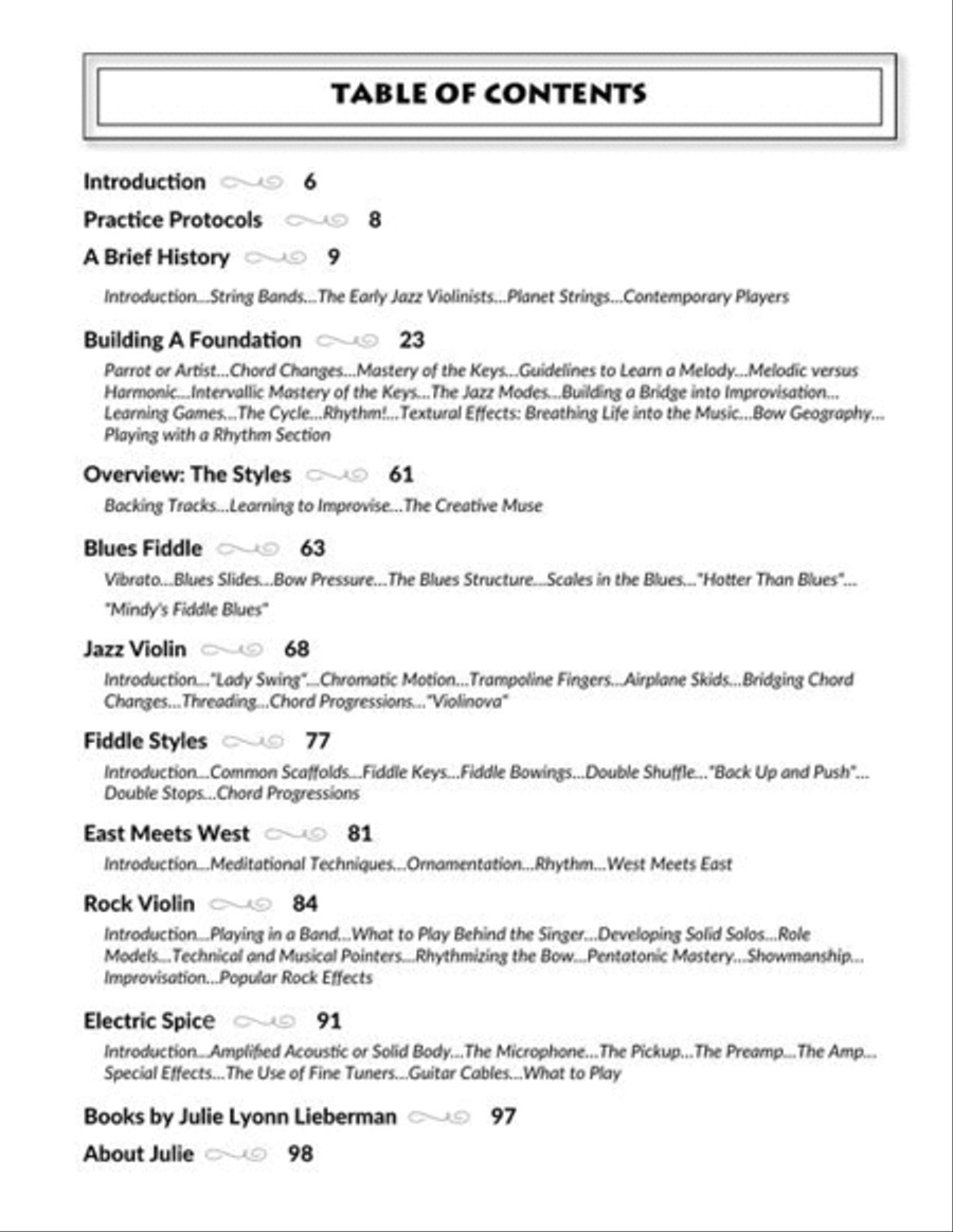 Improvising Violin Violin Solo scores gallery preview page 3