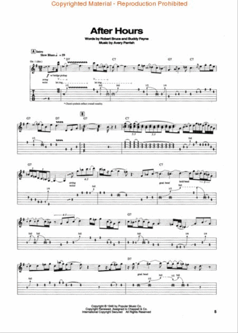The Roy Buchanan Collection Electric Guitar scores gallery preview page 2