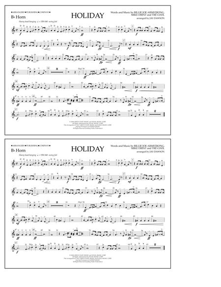 Holiday - Bb Horn