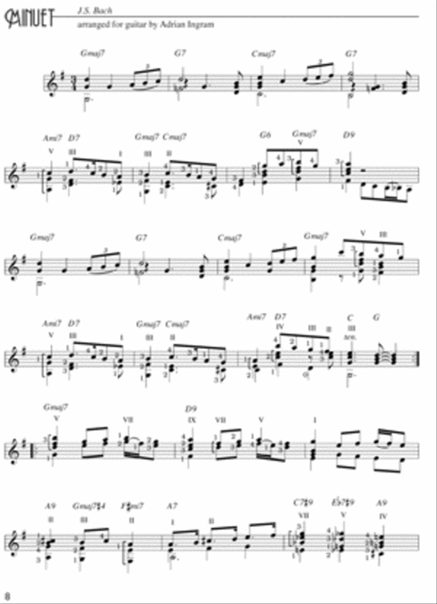Jazz Bach For Fingerstyle Guitar Electric Guitar scores gallery preview page 4