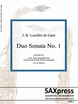 Book cover for Duo Sonata No. 1