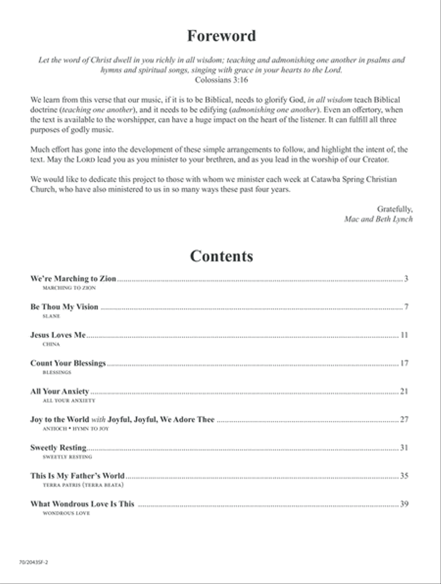 Worthy of Praise Piano Solo scores gallery preview page 2