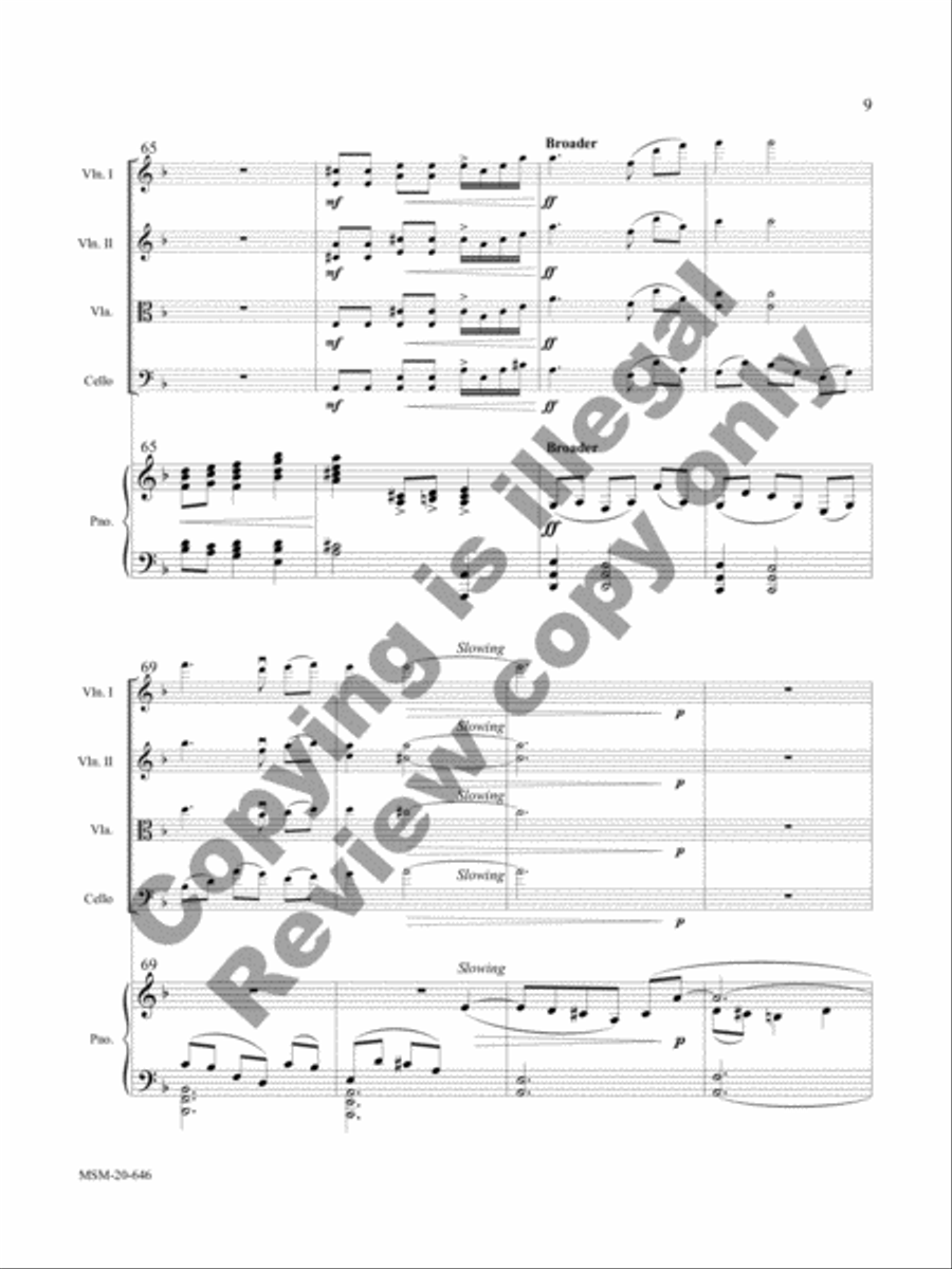 O the Deep, Deep Love O the Deep, Deep Love Cello scores gallery preview page 8