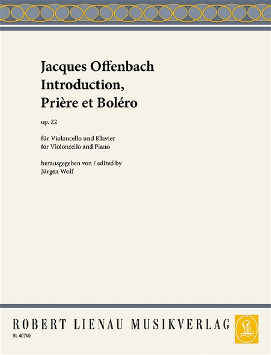 Introduction, Prière et Boléro Piano Accompaniment scores gallery preview page 1
