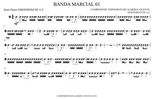 BANDA MARCIAL 01 - Snare Drum