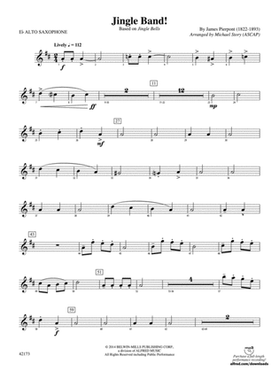 Jingle Band!: E-flat Alto Saxophone