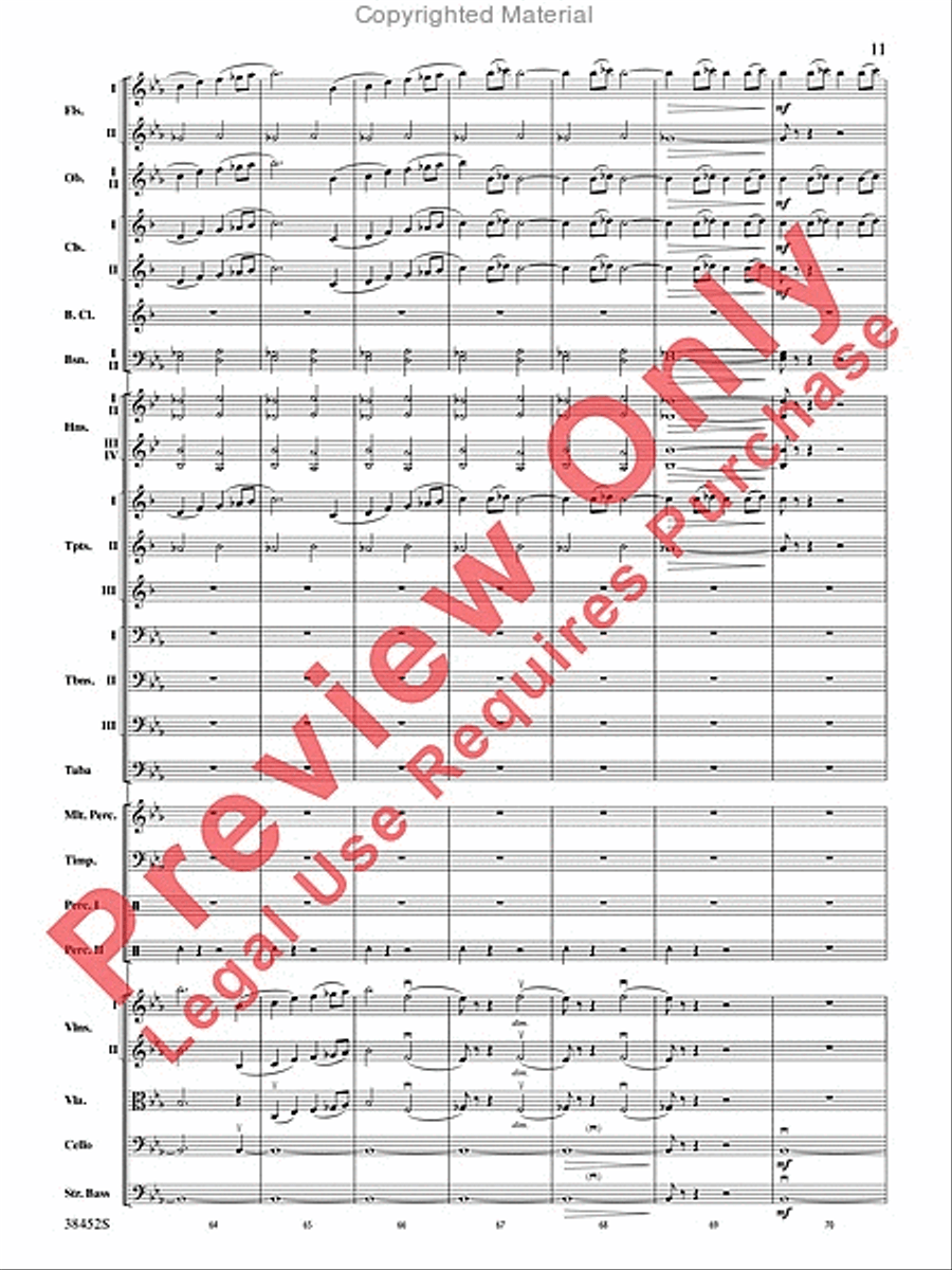 1812 Overture Full Orchestra scores gallery preview page 12