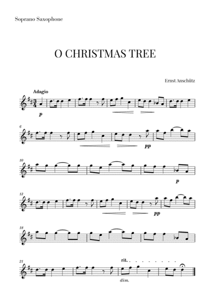 O Christmas Tree for Sax Quartet image number null