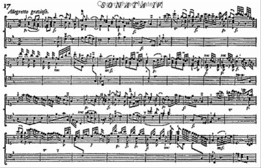 Sechs sonaten furs clavier mit veranderten Reprisen. Berlin, 1760 Harpsichord scores gallery preview page 2