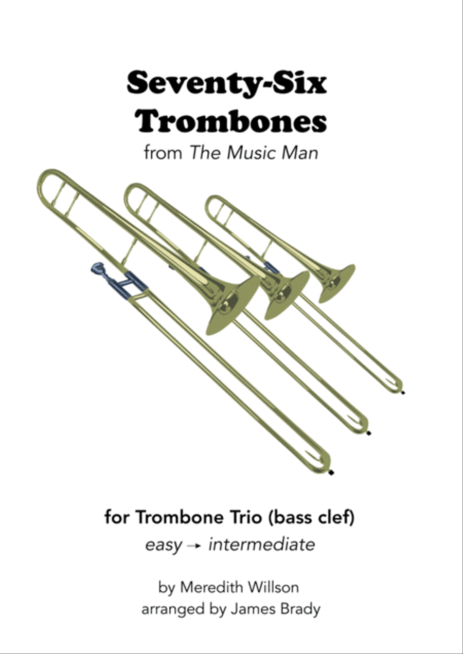 Seventy Six Trombones Brass Ensemble scores gallery preview page 1