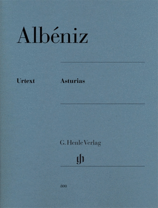 Book cover for Albeniz - Asturias Piano Solo