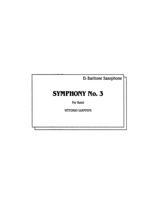 Symphony No. 3 for Band: E-flat Baritone Saxophone